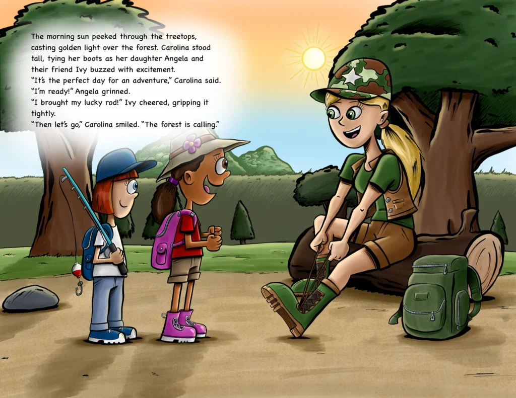 Carolina's Wild Adventures - Scene 1
